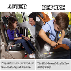 MISSEIAR easy-install shield on car seatbelt buckle without tools.