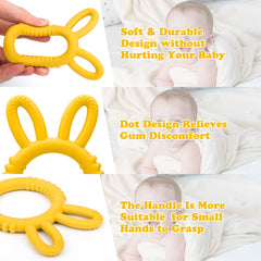 misslili hanging-attachment teether clips to car seat or gym for easy reach