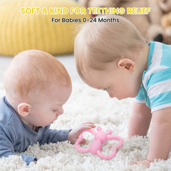 MISSLILI soft-textured teether for early tooth eruption