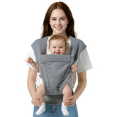 MISSWISDOM baby carrier head support keeps newborns secure during outings.