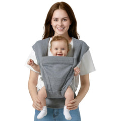 MISSWISDOM baby carrier head support keeps newborns secure during outings.