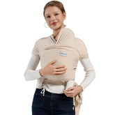 MISSWISDOM baby wraps carrier ergonomic design supports comfortable on-the-go wear.