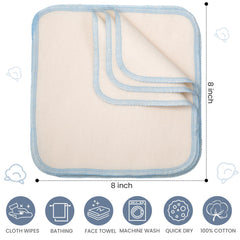 Mixweer reusable wipes are washable and durable for long-term use.