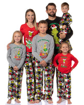 MJC Grinch pajama sleeper infant front view for cozy nights