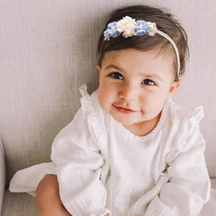 mligril baby headband photo-friendly set ideal for family portraits and parties.