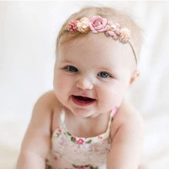 mligril three-pack headbands offers versatile outfits with coordinating floral accents.