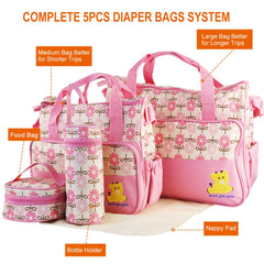 Moclever insulated bottle bag pink keeps bottles warm during outings.