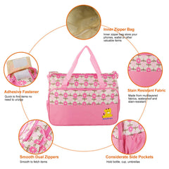 Moclever snack bag pink ideal for storing baby food on the go.
