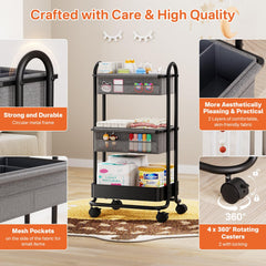 Modanais diaper caddy detachable dividers for flexible space planning