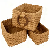 Modern Granny small wicker basket for organizing on shelves and drawers