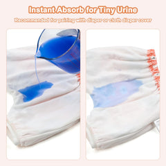 MOEMOE BABY bedwetting diaper pants adjustable waistband snap closeup