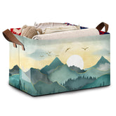 Mogifedc Sun Mountains storage basket front view showing decorative organization.