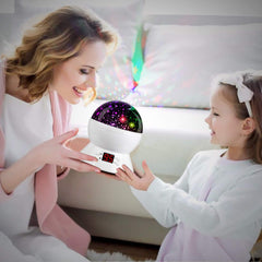 MOKOQI Star Night Light Projector offers color-changing modes for mood tailoring.