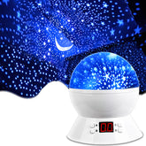 MOKOQI Star Night Light Projector casts stars for a soothing bedtime ambiance.