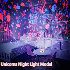 MOKOQI star-projector film adds night-sky visuals for nighttime imagination.