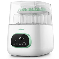 MOLWAY Upgraded bottle washer front view highlighting space-saving design for busy kitchens.