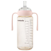 Mombella Classic bottle with handle offers secure grip during feeding