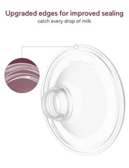 Momcozy 24mm flange inside view highlights easy assembly and fit