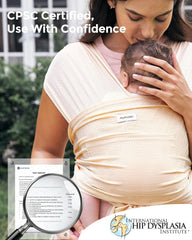 Momcozy AirMesh ergonomic weight distribution reduces shoulder strain for caregiver comfort.