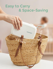 Momcozy bottle drying rack organizes and dries multiple bottles quickly after washing.