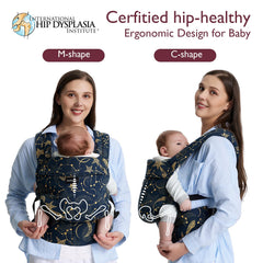Momcozy baby carrier adjustable sizes for growing babies
