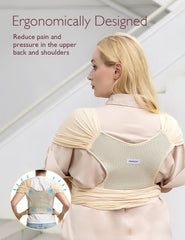 Momcozy Baby Carrier AirMesh ring adjustment demonstrates quick, secure sizing for any parent.