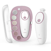 Momcozy baby nail file electric pink front view for gentle newborn nail care