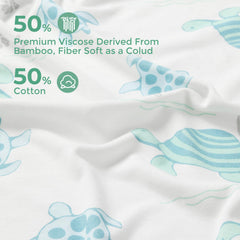 Momcozy 28x28-inch towel fits newborns through toddlers for generous coverage.