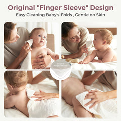 Momcozy washcloths are soft and highly absorbent for mess-free wiping