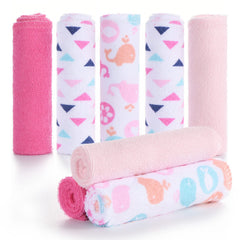 Momcozy ultra-soft baby washcloths offer gentle cleansing for delicate skin.