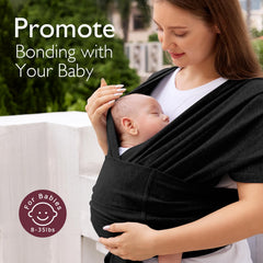 Momcozy baby wrap adjustable waist 30-57 inches fit for diverse caregivers