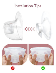 Momcozy M5 wearables parts are easy to clean with warm soapy water.