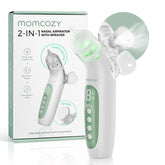 Momcozy BreezyClear spray-mist nozzle helps soften mucus for easier cleaning.