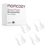 Momcozy duckbill valves for V1 Pro 4-pack deliver dependable milk flow with BPA-free silicone.