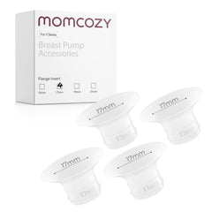 Momcozy 17mm flange insert for V1 Pro/V2 Pro provides comfortable fit for extended pumping sessions.
