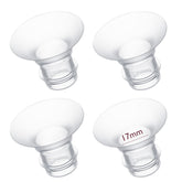 Momcozy flange insert 17mm compatible with 24mm shield for comfortable pumping fit.