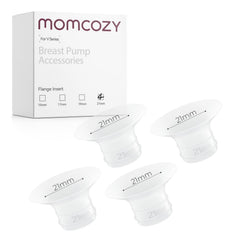 Momcozy flange insert 21mm for V1 Pro and V2 Pro provides comfortable pumping.