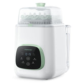 Momcozy KleanPal Pro front view shows a compact space-saving bottle washer.