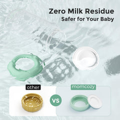 Momcozy leak-proof lid bottle prevents spills during travel and everyday use