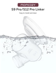Momcozy linker assembly guide for S9 Pro/S12 Pro highlights easy setup.