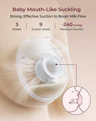 Momcozy M5 Lite three modes display for flexible pumping sessions