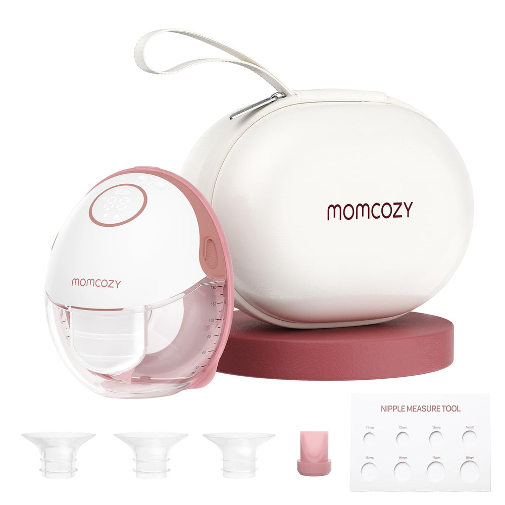 Momcozy M6 wearable breast pump for on-the-go pumping