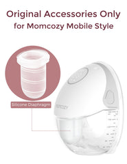 Momcozy Mobile Style M6 diaphragm replacement packaging, ready for quick swap.