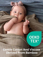 Momcozy muslin swaddle blanket receiving-blanket-use serves as cozy newborn moments