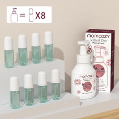 Momcozy cleaner made with natural ingredients for safe baby bottle cleaning