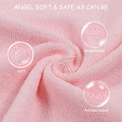 Momcozy newborn face towel set delivers a soft touch for tiny features.