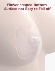 Momcozy nipple shield floral surface 20mm for comfortable latch support.