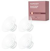 Momcozy original inserts 19mm close-up emphasize precise fit for wearable pumps