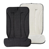 Momcozy reversible-stroller-cushion winter-side provides cozy warmth on cold rides