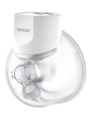 Momcozy S12 Pro front view for quick, hands-free pumping on the go.